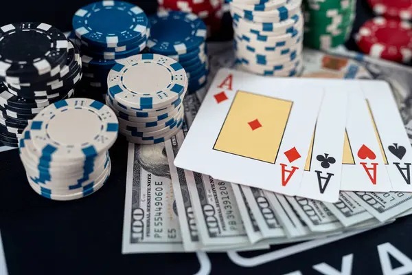 Hand ranking chart for Texas Hold'em Bonus